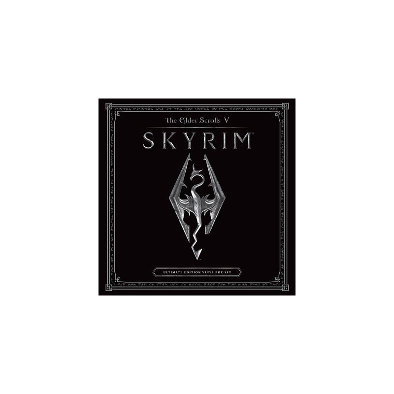 The Elder Scrolls V Skyrim – Ultimate Version Édition Limitée Exclusivité Fnac Vinyle Argent Coffret Deluxe