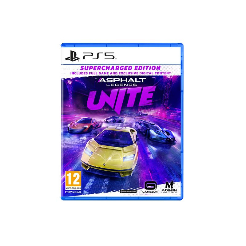 Asphalt Legends Unite Supercharged Edition PS5