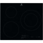 Table de cuisson a induction - ELECTROLUX - 3 feux - 60 cm - CIT60331CK - Noir