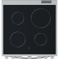 Cuisinière dessus vitrocéramique INDESIT IS67V5PCWE