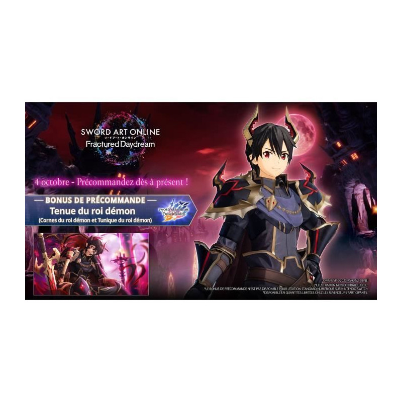 Sword art online fractured daydream - Jeu PS5