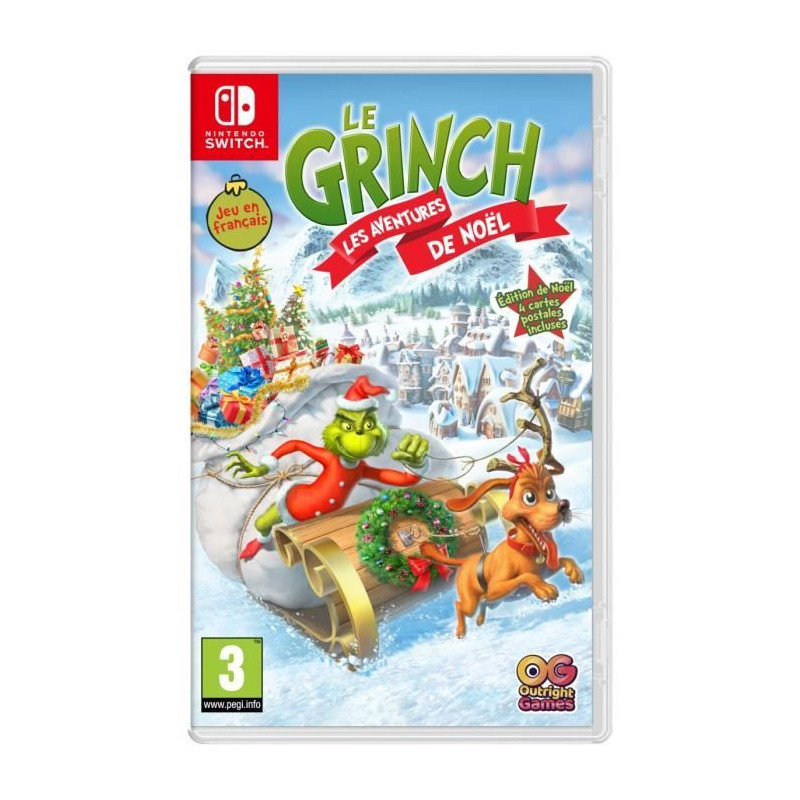 The Grinch Les Aventures De Noël - Jeu Nintendo Switch