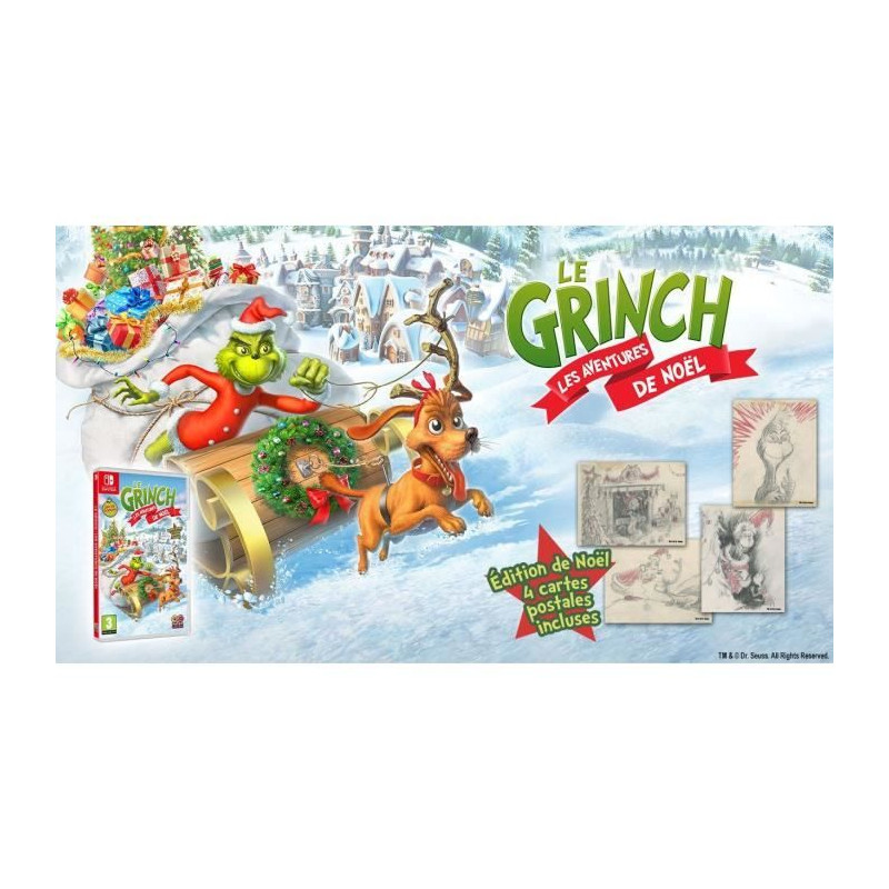 The Grinch Les Aventures De Noël - Jeu Nintendo Switch