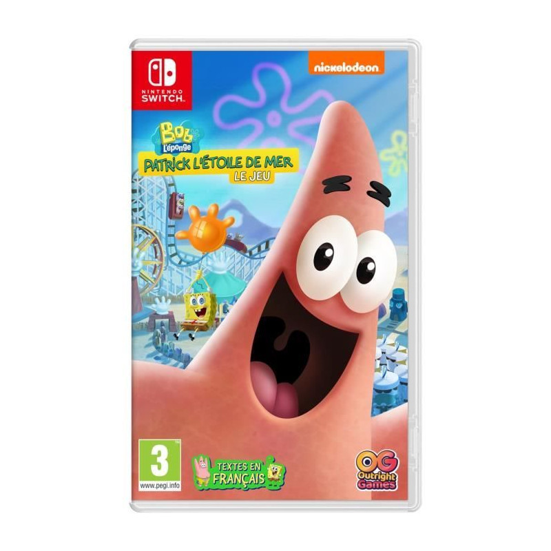 Patrick L'etoile De Mer - Jeu Nintendo Switch