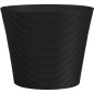 Pot de fleurs - GARDEN ID - Green Care Sense Noir-Anthracite - 50 x 41 cm - Garantie de 10 ans - 100% recyclé - Résistance UV