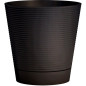 Pot réserve d'eau - GARDEN ID - Green Care Sense Noir-Anthracite 40 cm - Garanti 10ans - 100% recyclé