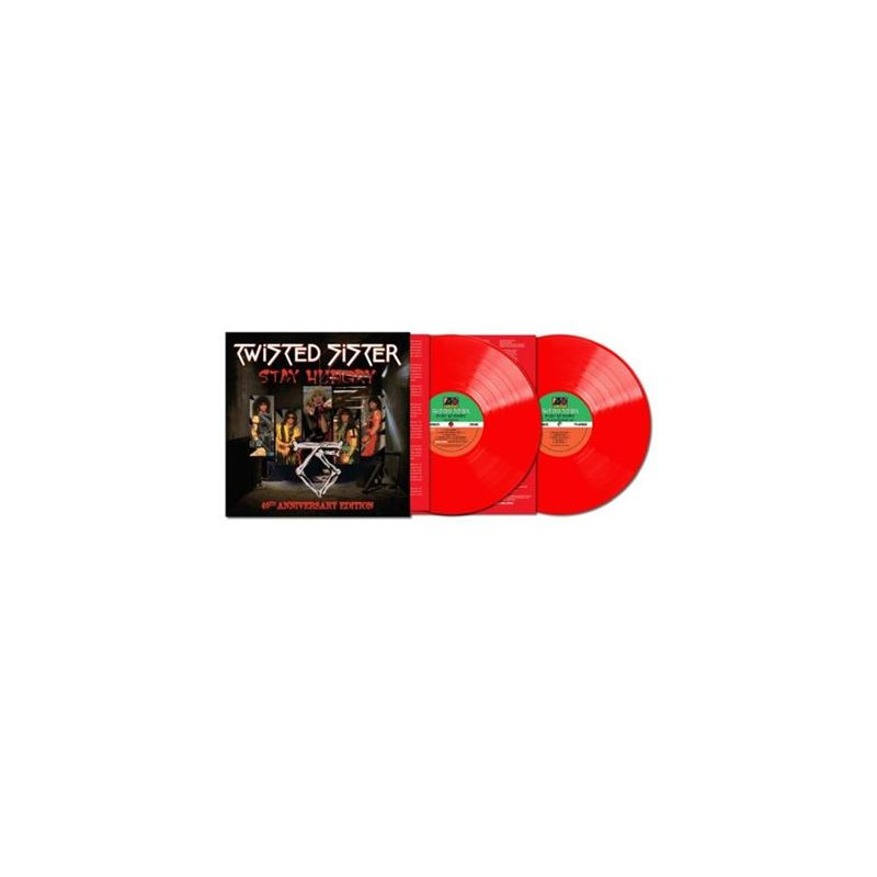 Stay Hungry 40th Anniversary Édition Limitée Vinyle Rouge Translucide