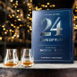 24 Days of Rum - Box dégustation de Rhum - Édition Bleue - 24x2cl + 2 verres