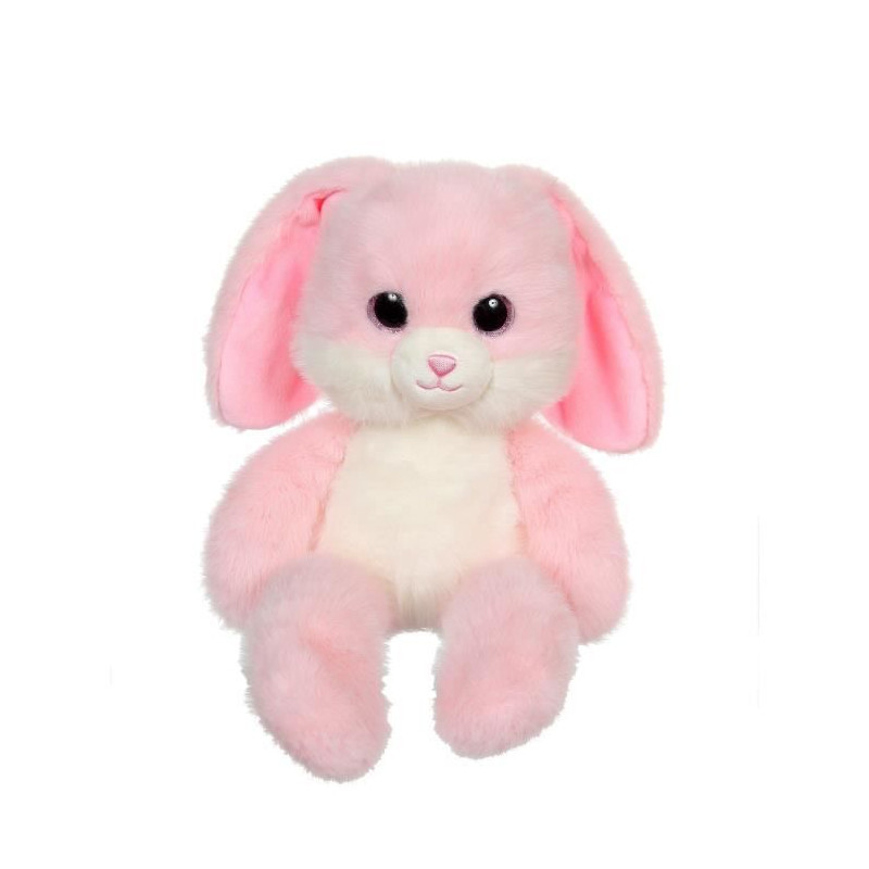 Peluche Lapin Leggies - GIPSY TOYS - Rose, 48 cm