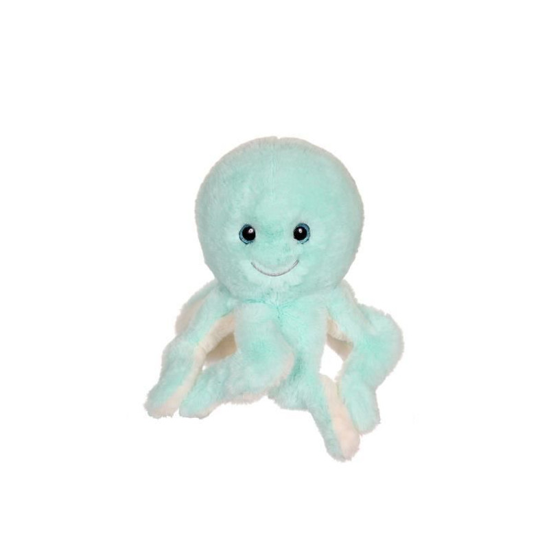 Peluche Pieuvre - GIPSY TOYS - Bleu, 32 cm