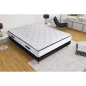 Ensemble sommier et matelas - NEW YORK - 140 x 190 - Ressorts - Sommier a lattes