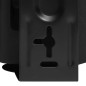 Haut parleurs stéréo muraux 2 pcs noir intérieur extérieur 80 W