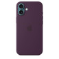 APPLE iPhone 16 Plus - Coque en silicone avec MagSafe - Plum