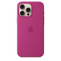 APPLE iPhone 16 Pro Max- Coque en silicone avec MagSafe - Fuchsia