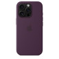 APPLE iPhone 16 Pro - Coque en silicone avec MagSafe - Plum