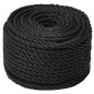 Corde de travail Noir 14 mm 25 m polypropylène