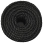 Corde de travail Noir 14 mm 25 m polypropylène