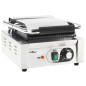 Grill pour panini rainuré Acier inoxydable 1800 W 31x30,5x20 cm