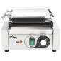 Grill pour panini rainuré Acier inoxydable 1800 W 31x30,5x20 cm