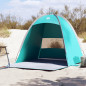 Tente de plage 3 personnes vert imperméable