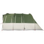 Tente de camping tunnel 5 personnes vert imperméable