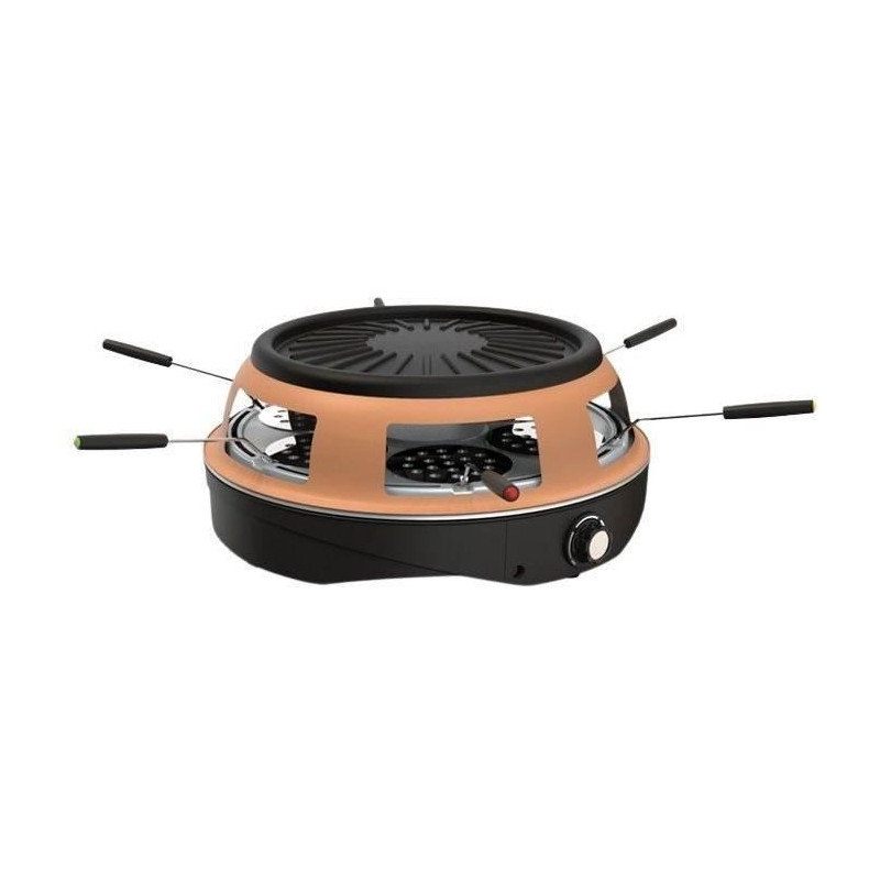 Pizza party 3 en 1 - FAGOR - FGAP120 - 1200 W - Pizza, raclette, grill