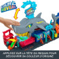 Hot Wheels City-Station de Lavage Requin-Coffret voiture Color Reveal HTN82