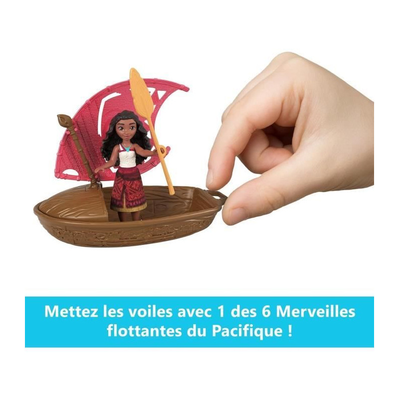 MATTEL Pirogue et ses 3 surprises JBT68 -Vaiana 2