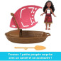 MATTEL Pirogue et ses 3 surprises JBT68 -Vaiana 2