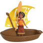 MATTEL Pirogue et ses 3 surprises JBT68 -Vaiana 2