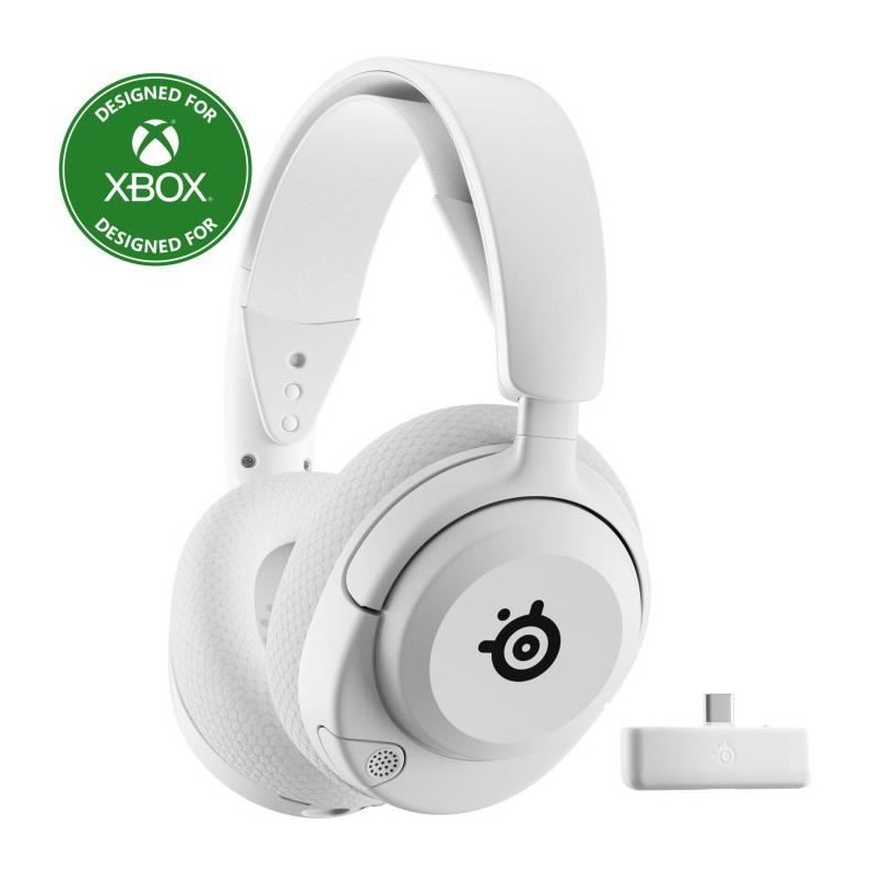 Casque Gaming Sans fil - STEELSERIES - Arctis Nova 5X - Blanc