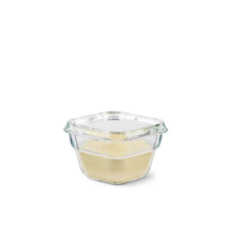 Tefal Masterseal Glass Bébé, Lot de 3 boîtes de conservation alimentaire 0,18 L, Compatible four et congélateur N1050710