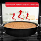 TEFAL Jungle Plaque a pâtisserie 38x28 cm, Antiadhésif sûr, Diffusion homogene de la chaleur, Fabriqué en France J5747002