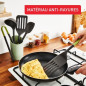 TEFAL Essential 2-en-1 Spatule + Cuillere-maryse + Louche graduée, Thermorésistant, Sans BPA, Compatible lave-vaisselle K279S3