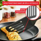 TEFAL Essential 2-en-1 Spatule + Cuillere-maryse + Louche graduée, Thermorésistant, Sans BPA, Compatible lave-vaisselle K279S3