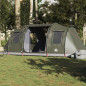 Tente de camping tunnel 4 personnes vert olive imperméable