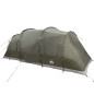 Tente de camping tunnel 4 personnes vert olive imperméable