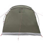 Tente de camping tunnel 4 personnes vert olive imperméable