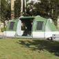 Tente de camping tunnel 4 personnes vert imperméable