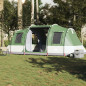 Tente de camping tunnel 4 personnes vert imperméable