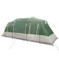 Tente de camping tunnel 4 personnes vert imperméable