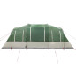 Tente de camping tunnel 4 personnes vert imperméable