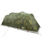 Tente de camping tunnel 4 personnes camouflage imperméable