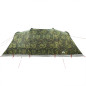 Tente de camping tunnel 4 personnes camouflage imperméable