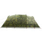 Tente de camping tunnel 4 personnes camouflage imperméable