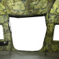 Tente de camping tunnel 4 personnes camouflage imperméable