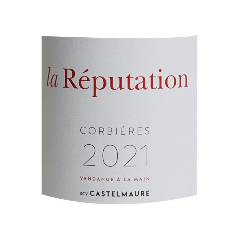 Castelmaure La Réputation 2021 Corbieres - Vin rouge de Languedoc