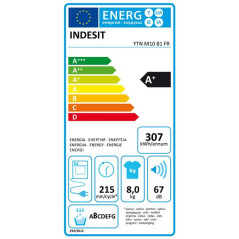 Indesit SL FRONTAL CONDENSATION INDESIT YTNM1081FR