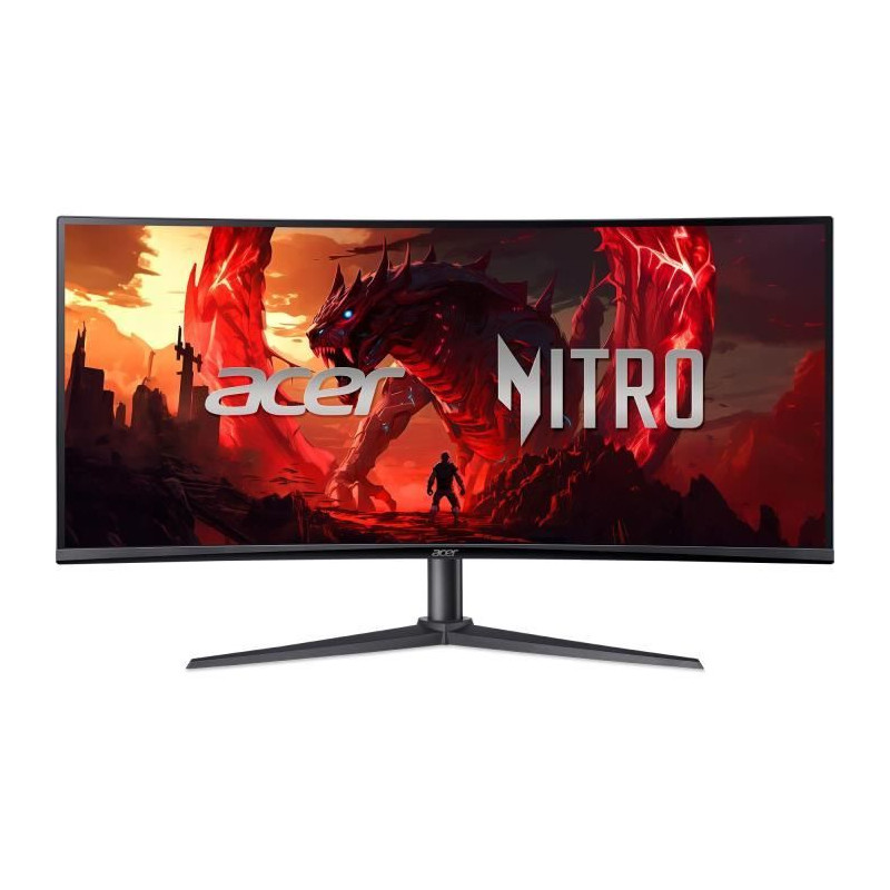 Ecran PC incurvé - ACER - Nitro XZ340CUHbiiphx - 34 - 100Hz - 1ms - 2 HDMI 1 DP - Noir