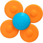 Jouet sensoriel Tomy Whirly Squigz 1 Toupie ventouse Orange et Bleu